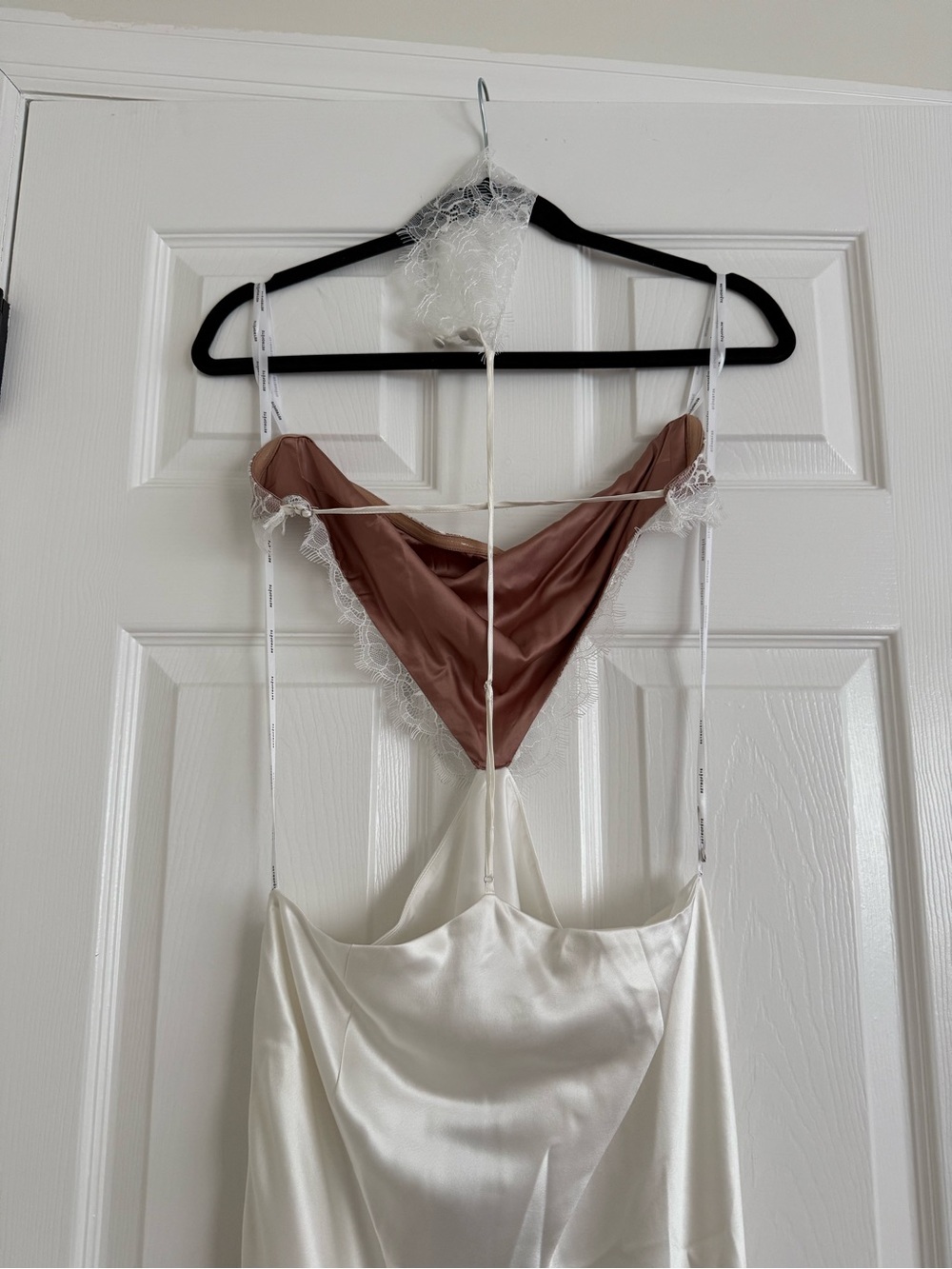 Retrofete Lucie Lace Cutout Dress White NEW with tags - Picture 5 of 9